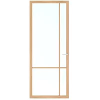 Cando Binnendeur Elegant Original Cc04 - Wit Eiken - Gelakt - Opdek - Rechts - 93x211,5cm