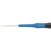 Dexter Precisie Schroevendraaier - Sleuf Sl2 - 75mm - Softgrip