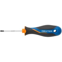 Dexter Schroevendraaier - Pozidriv Pz0 - 50mm - Softgrip