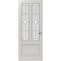 Cando Glasset Binnendeur Panel Mansion 2b01 - Glas-in-lood - Diamant 3 - 78x201,5cm