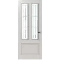 Cando Glasset Binnendeur Panel Mansion 2b01 - Glas-in-lood - Raster 1 - 73x231,5cm
