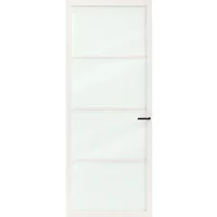 Cando Binnendeur Elegant Original 2d03 - Zuiver Wit - Gegrond - Opdek - Rechts - 93x231,5cm