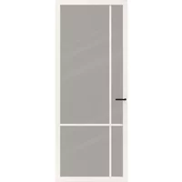 Cando Binnendeur Elegant Original 2e04 - Zuiver Wit - Gegrond - Opdek - Rechts - 78x211,5cm