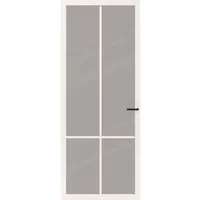 Cando Binnendeur Elegant Original 2e05 - Zuiver Wit - Gegrond - Opdek - Links - 93x211,5cm