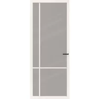 Cando Binnendeur Elegant Original 2e06 - Zuiver Wit - Gegrond - Opdek - Rechts - 83x201,5cm