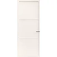 Cando Binnendeur Elegant Original 2a02 - Zuiver Wit - Gegrond - Stomp - 93x201,5cm