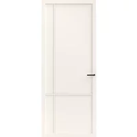 Cando Binnendeur Elegant Original 2a06 - Zuiver Wit - Gegrond - Opdek - Rechts - 93x231,5cm
