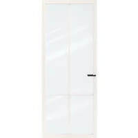 Cando Binnendeur Elegant Original 2c05 - Zuiver Wit - Gegrond - Opdek - Rechts - 78x211,5cm