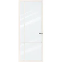 Cando Binnendeur Elegant Original 2c06 - Zuiver Wit - Gegrond - Opdek - Links - 93x231,5cm