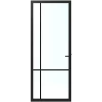 Cando Binnendeur Elegant Original 1c06 - Grafietzwart - Gegrond - Opdek - Mtw