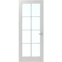 Cando Binnendeur Panel Classic 2b05 - Wit - Gegrond - Opdek - Links - 93x231,5cm