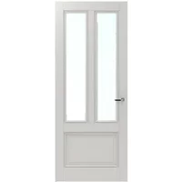 Cando Binnendeur Panel Mansion 2b01 - Wit - Gegrond - Opdek - Links - 73x231,5cm