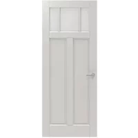 Cando Binnendeur Panel Classic 2b02 - Wit - Gegrond - Stomp - 78x211,5cm