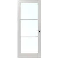 Cando Binnendeur Panel Modern 2b01 - Wit - Gegrond - Stomp - 63x211,5cm