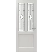 Cando Binnendeur Panel Classic 2b03 - Wit - Gegrond - Opdek - Links - 68x231,5cm