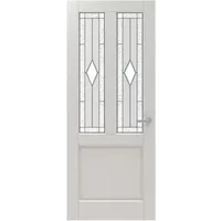 Cando Glasset Binnendeur Panel Classic 2b03 - Glas-in-lood - Diamond 1 - 78x211,5cm