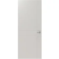 Cando Binnendeur Board Line Ga02 - Signaalwit - Gelakt - Stomp - Links - 78x211,5cm