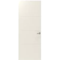 Cando Binnendeur Cover Plus Ba05 - Crystal White - Gelakt - Opdek - Links - 78x201,5cm