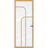 Cando Binnendeur Elegant Flow Cc05 - Licht Eiken - Gelakt - Stomp - Links - 88x231,5cm