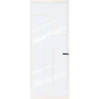 Cando Binnendeur Elegant Flow Bc05 - Zuiver Wit - Gelakt - Stomp - Links - 93x201,5cm