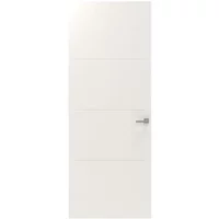 Cando Binnendeur Cover Plus Ea05 - Chalk White - Gelakt - Opdek - Rechts - 83x201,5cm
