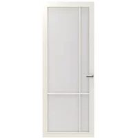 Cando Binnendeur Cover Glass Bd04 - Crystal White - Gelakt - Opdek - Rechts - 88x201,5cm