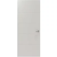 Cando Binnendeur Board Line 2a01 - Wit - Gegrond - Stomp - 73x201,5cm