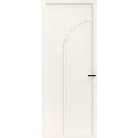 Cando Binnendeur Elegant Flow 2a02 - Wit - Gegrond - Stomp - 88x201,5cm