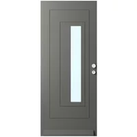 Cando Voordeur Ml 811 - Grijs - Gegrond - L1/r4 - 93x201,5cm