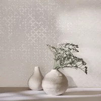 Vliesbehang City Romance 35122 - Beige - Crèmewit - Zand - Parelmoer - 10,05m X 53cm