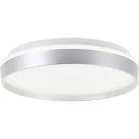 Brilliant Plafondlamp Britt - Zilver - 33cm - Cct - 22w