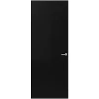 Cando Binnendeur Cover Plus Da09 - Carbon Black - Gelakt - Opdek - Rechts - 78x211,5cm