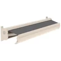 Optima Knikarmscherm Ts - Crème - Doek D131 - Handmatig - Uv-bestendig - 300x250cm