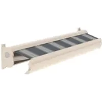Optima Knikarmscherm Ts - Crème - Doek D414 - Handmatig - Uv-bestendig - 350x300cm