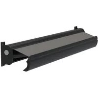 Optima Knikarmscherm Ts - Antraciet - Doek D366 - Handmatig - Uv-bestendig - 400x300cm