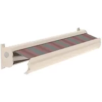 Optima Knikarmscherm Ts - Crème - Doek D265 - Elektrisch - Uv-bestendig - Met Afstandsbediening - 450x250cm