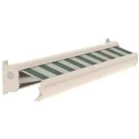 Optima Knikarmscherm Ts - Crème - Doek D517 - Elektrisch - Uv-bestendig - Met Afstandsbediening - 450x300cm