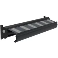 Optima Knikarmscherm Ts - Antraciet - Doek D414 - Elektrisch - Uv-bestendig - 450x250cm