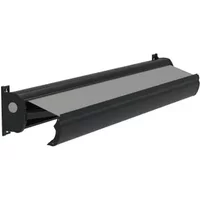 Optima Knikarmscherm Ts - Antraciet - Doek D122 - Elektrisch - Uv-bestendig - 550x250cm