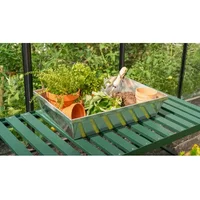 Vitavia - Plantenbak - Tuinserre Accessoires - Staal - Verzinkt - 28,5x38,5x11,5cm