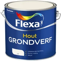 Flexa Grondverf - Binnen En Buitenhout - Wit - 2,5l
