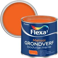 Flexa Loodvrije Menie Grondverf - Metaal En Hout - Roodbruin - 250ml