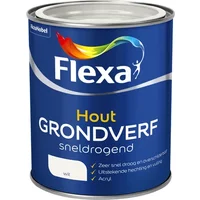 Flexa Grondverf - Hout - Wit - 750ml