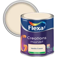 Flexa Creations Muurverf - Extra Mat - Vanilla Cream - 1l