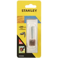 Stanley Schuuraccessoires Sta34036-xj Schuurwiel Voor Boormachine - 20mm - Korrel 80