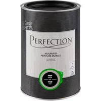 Perfection Ultradekkend Muurverf - Mat - Zwart - 1l