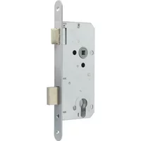 Sencys Insteekslot Cilinderslot Slot Voor Binnendeur M510 - Grijs Staal - 90x50mm