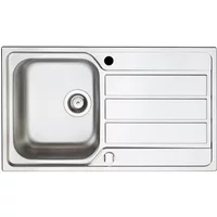 Spoelbak Athena 1 Bak 86x50cm Rvs