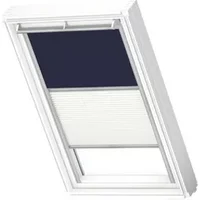 Velux Verduisterend Rolgordijn Dfd Uk10 1100s - Manueel - Grijs En Wit