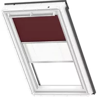 Velux Verduisterend Rolgordijn Dfd Sk08 4559s - Manueel - Donkerbruin En Wit